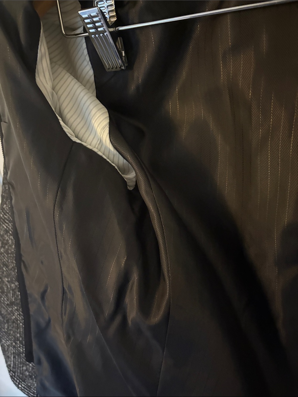 Veronica Beard Black and White Glen Plaid Blazer - Picture 7 of 9